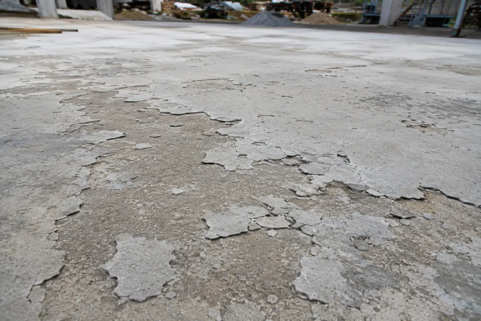 Scaling on concrete