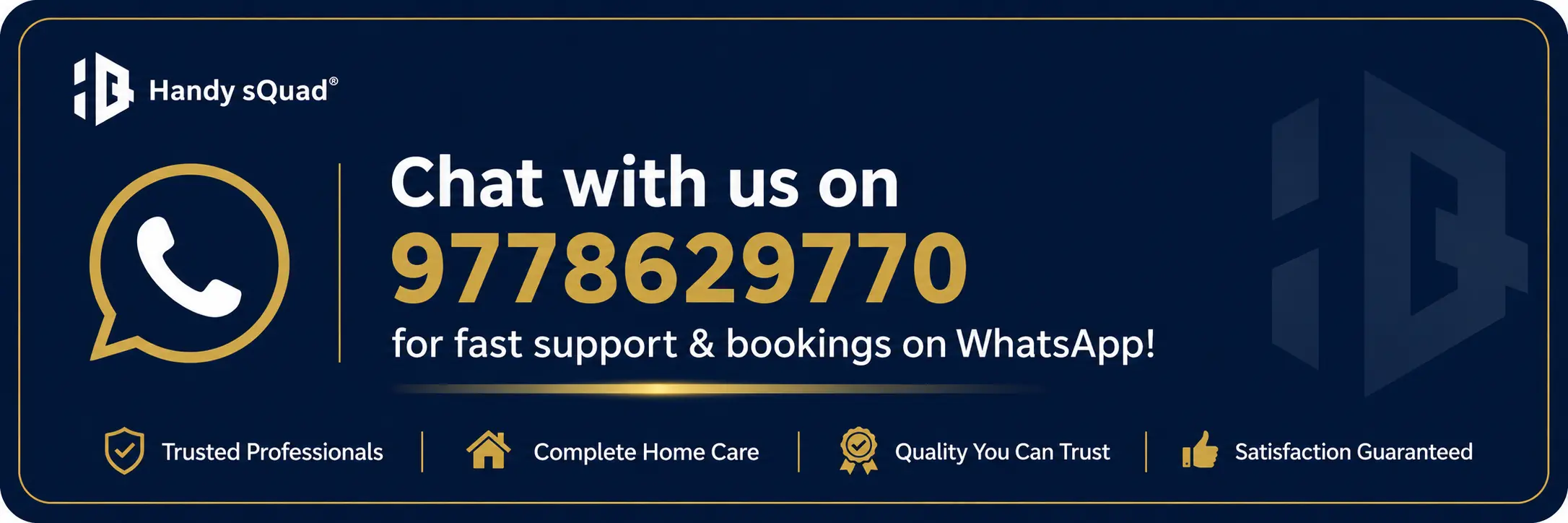 Whatsapp Call to action